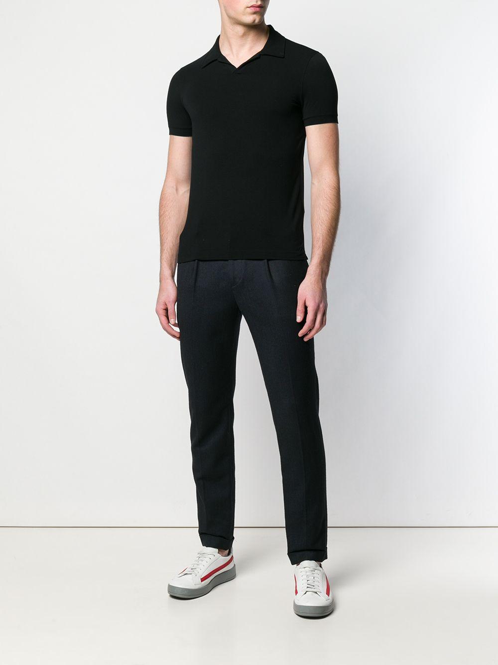 short-sleeve polo top Product Image