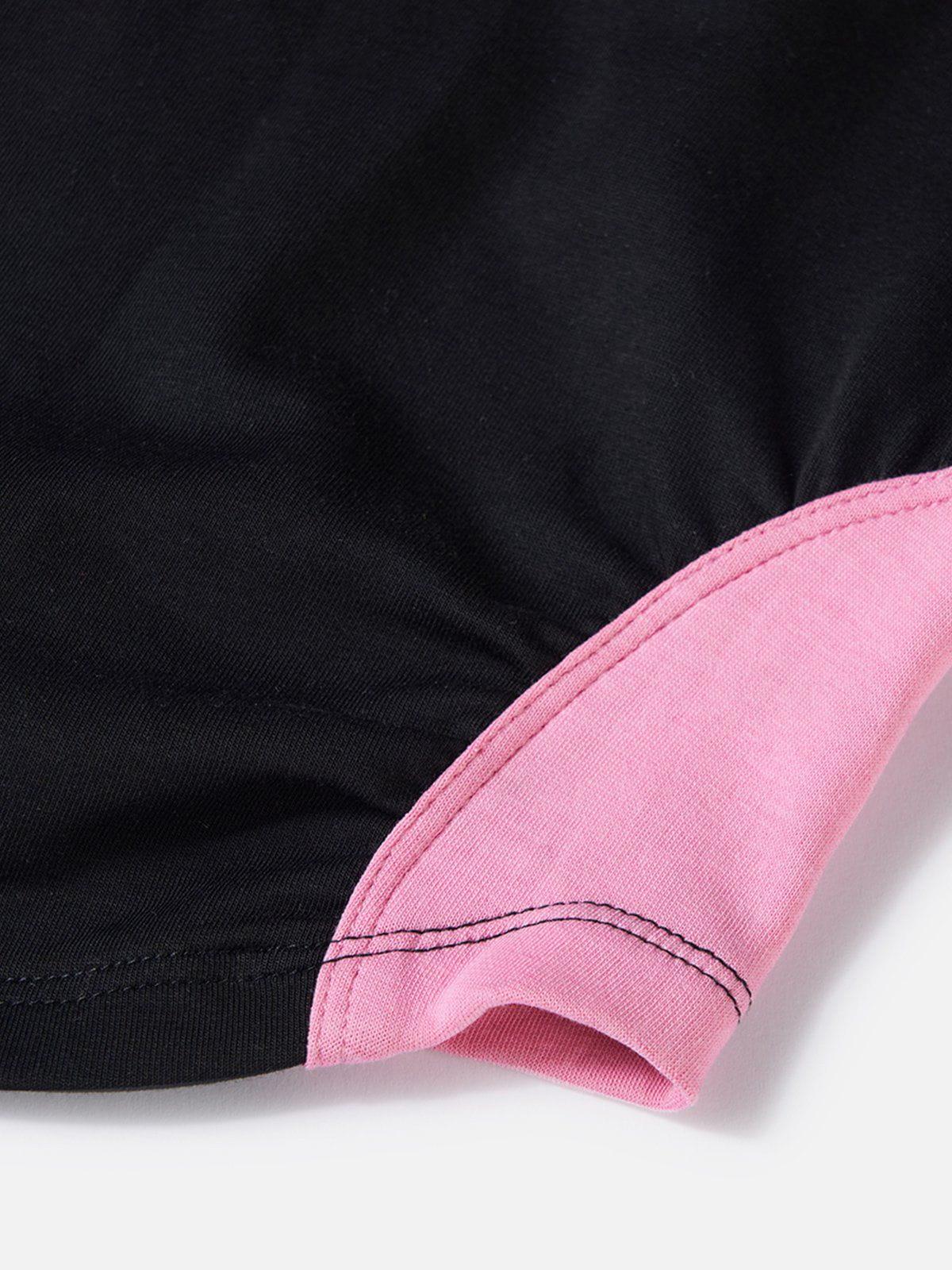 Aelfric Eden Bow Color Blocking Long Sleeve Tee Product Image