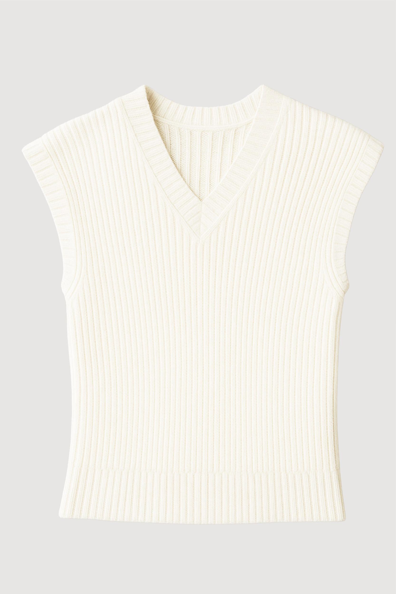 Nicola Organic Cotton Sweater Vest Product Image