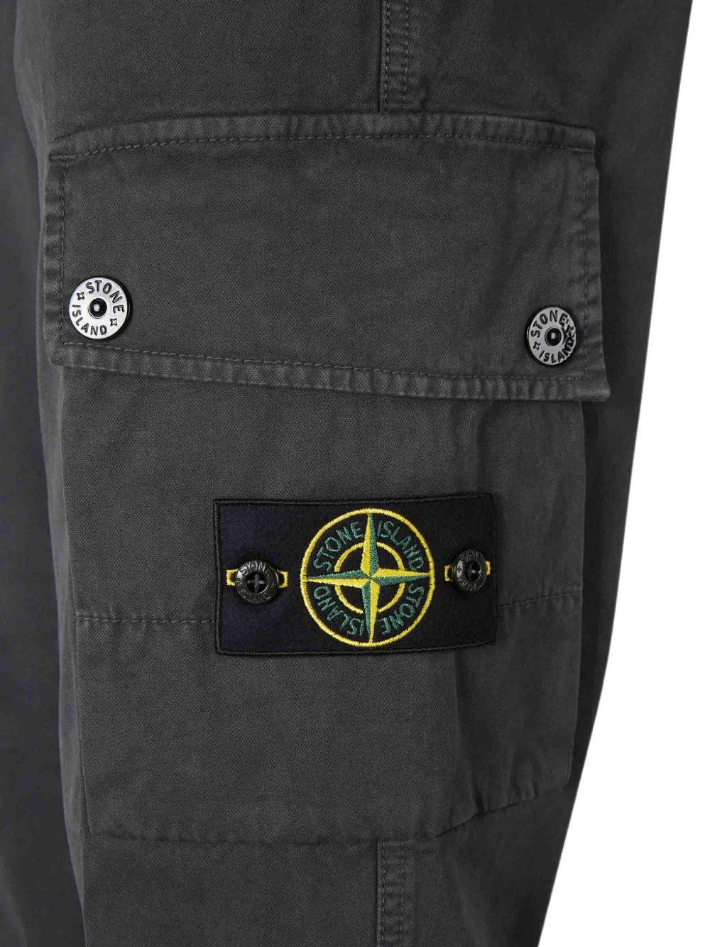 twill tapered pants Product Image