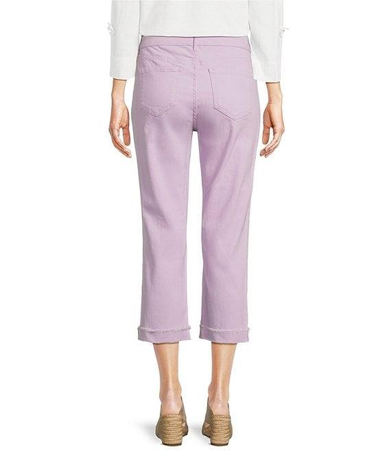 Code Bleu Soho Mid Rise 5 Pocket Stretch Capri Jeans Product Image