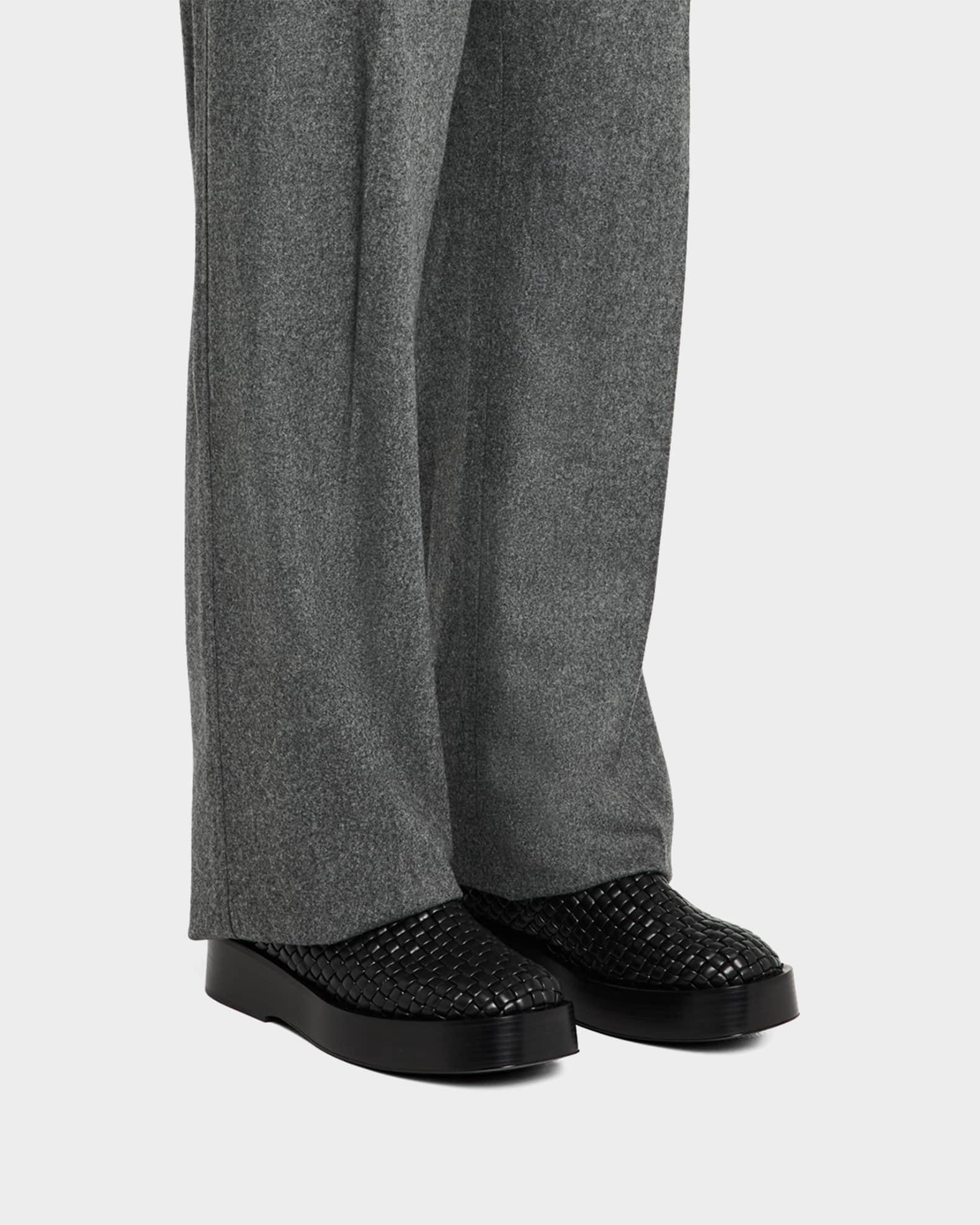 Men's Torino Intreccio Leather Zip Ankle Boots Product Image