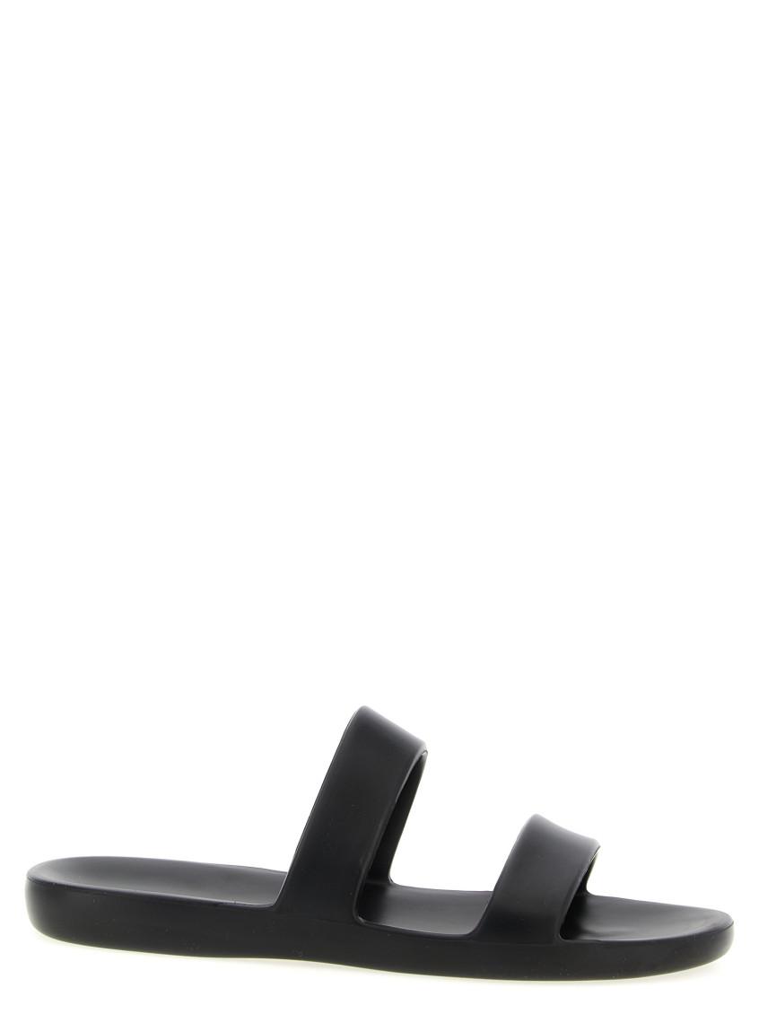 Black Foam Sandals Product Image