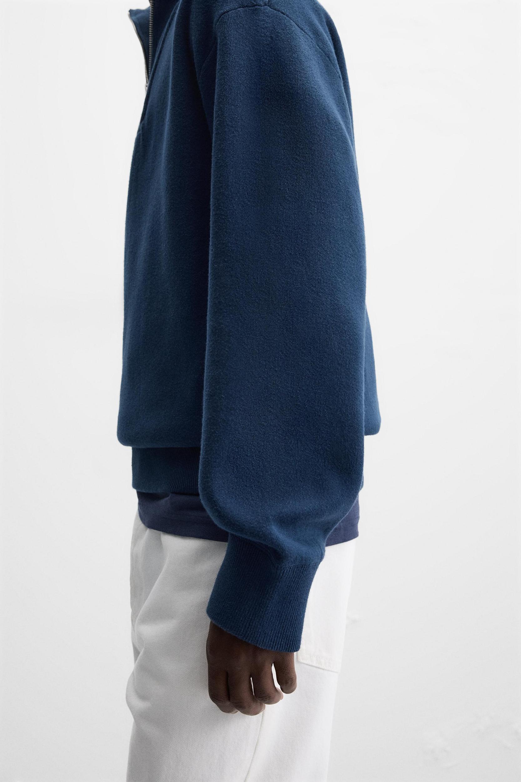 QUARTER ZIP SWEATER Product Image