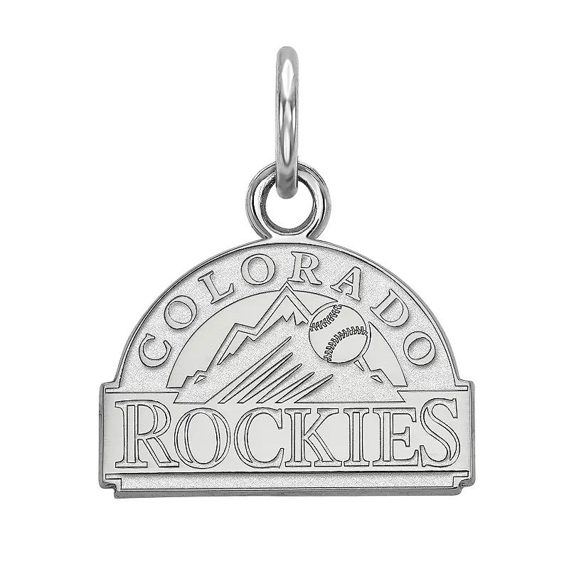 LogoArt Sterling Silver Colorado Rockies Extra-Small Pendant, Women's, Size: 16MM Product Image
