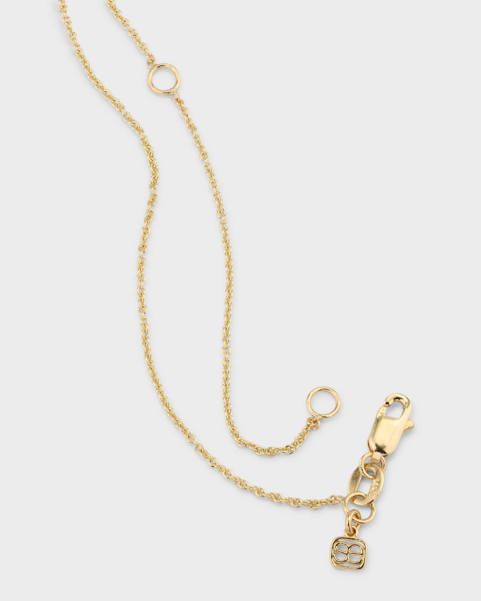 14k Diamond Pave Initial Necklace Product Image