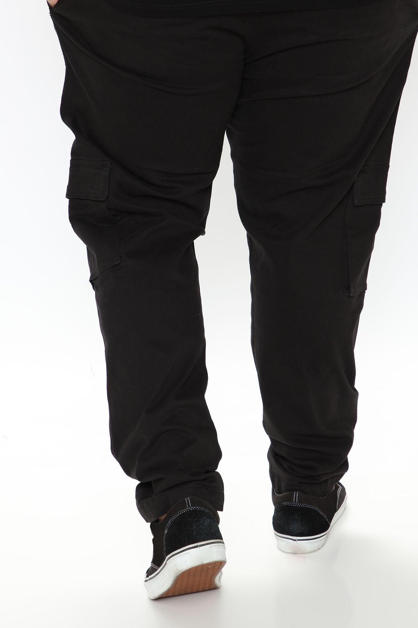 Cadet Utility Slim Cargo Pants - Black Product Image