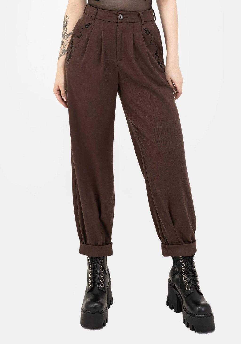 Dianne Embroidered Balloon Trousers Product Image