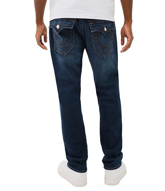 True Religion Geno Horseshoe-Embroidered Pocket Jeans Product Image