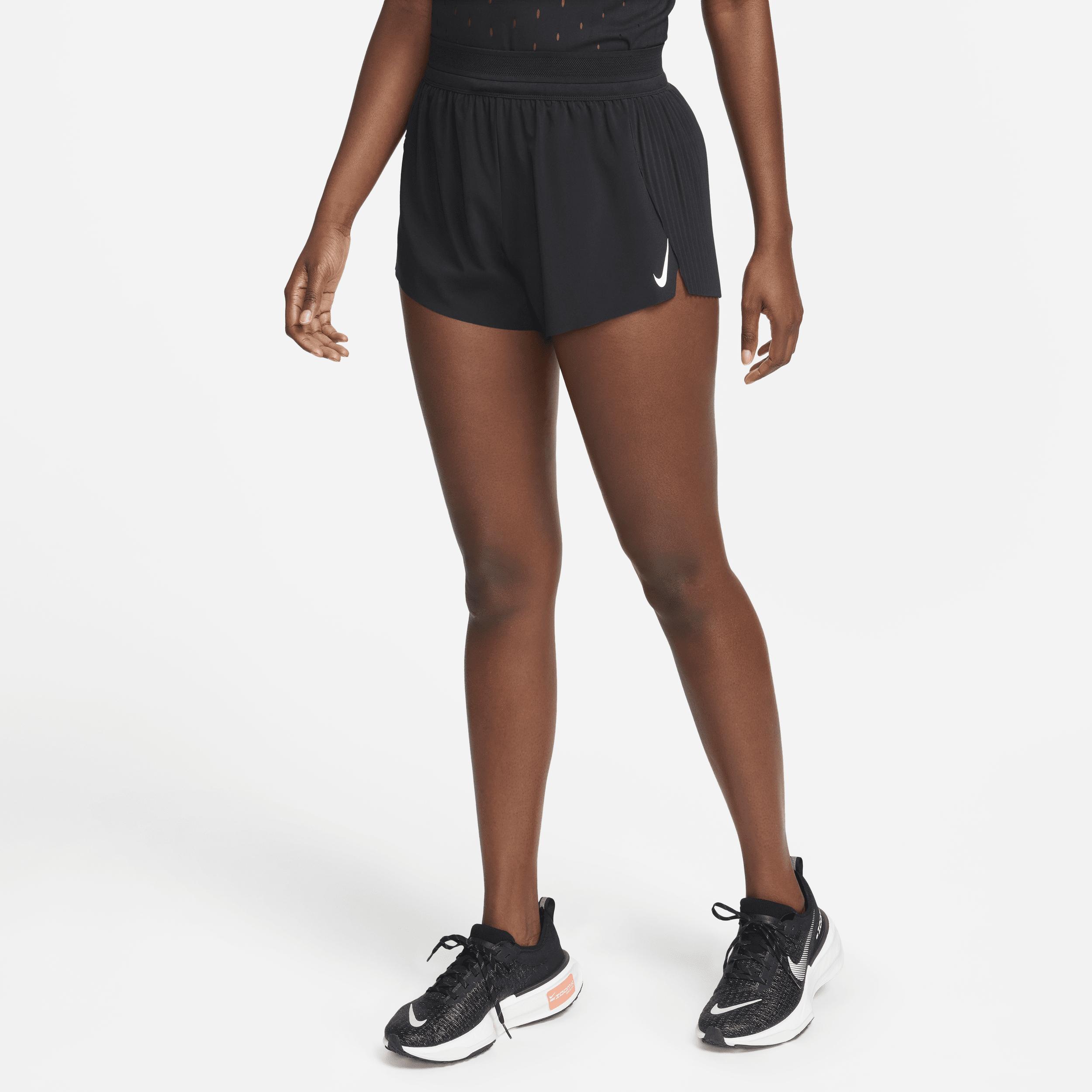 Nike Women's AeroSwift Dri-FIT ADV Mid-Rise 3" Brief-Lined Running Shorts Product Image