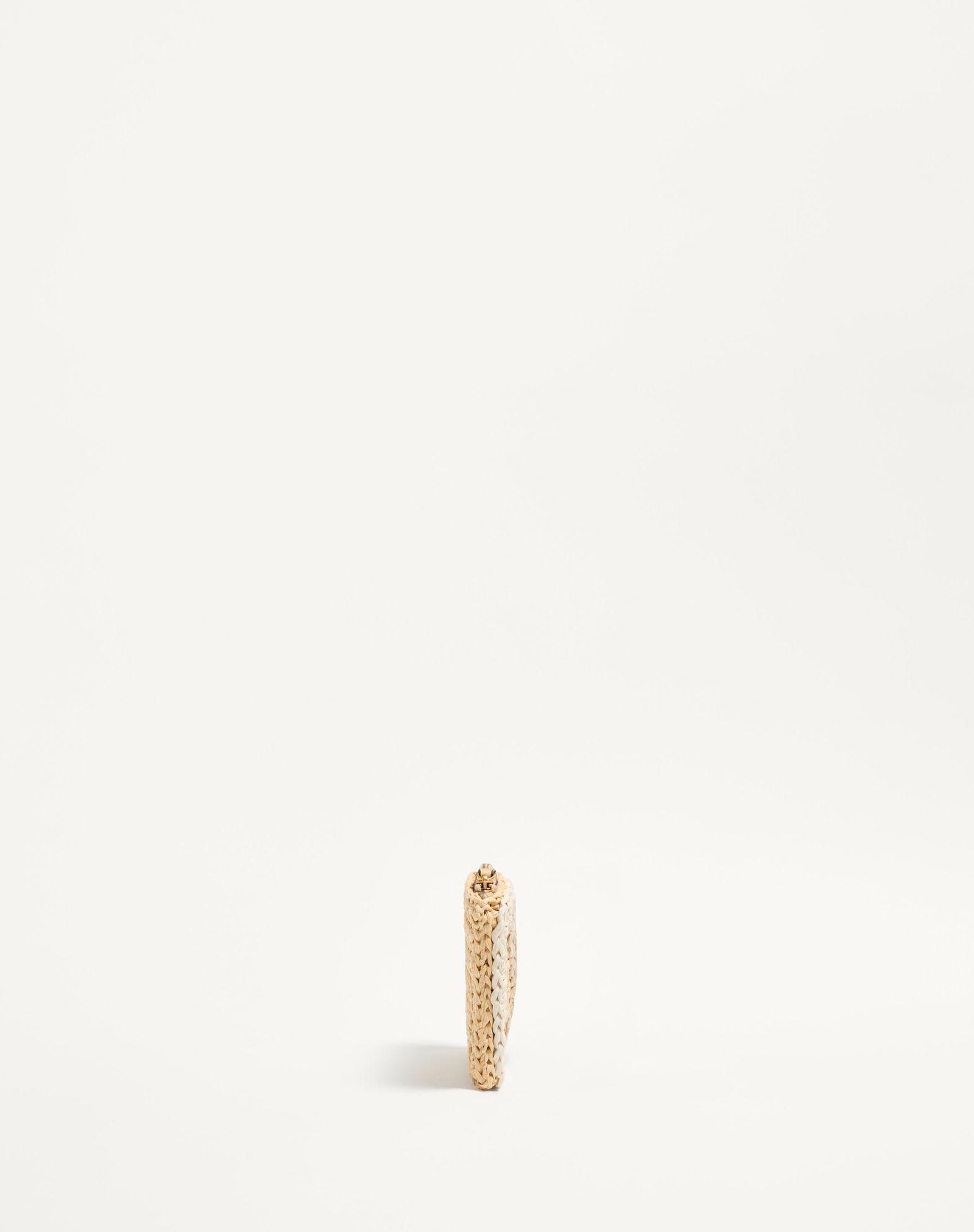 Valentino Garavani Viva Superstar Synthetic Raffia Pouch Product Image