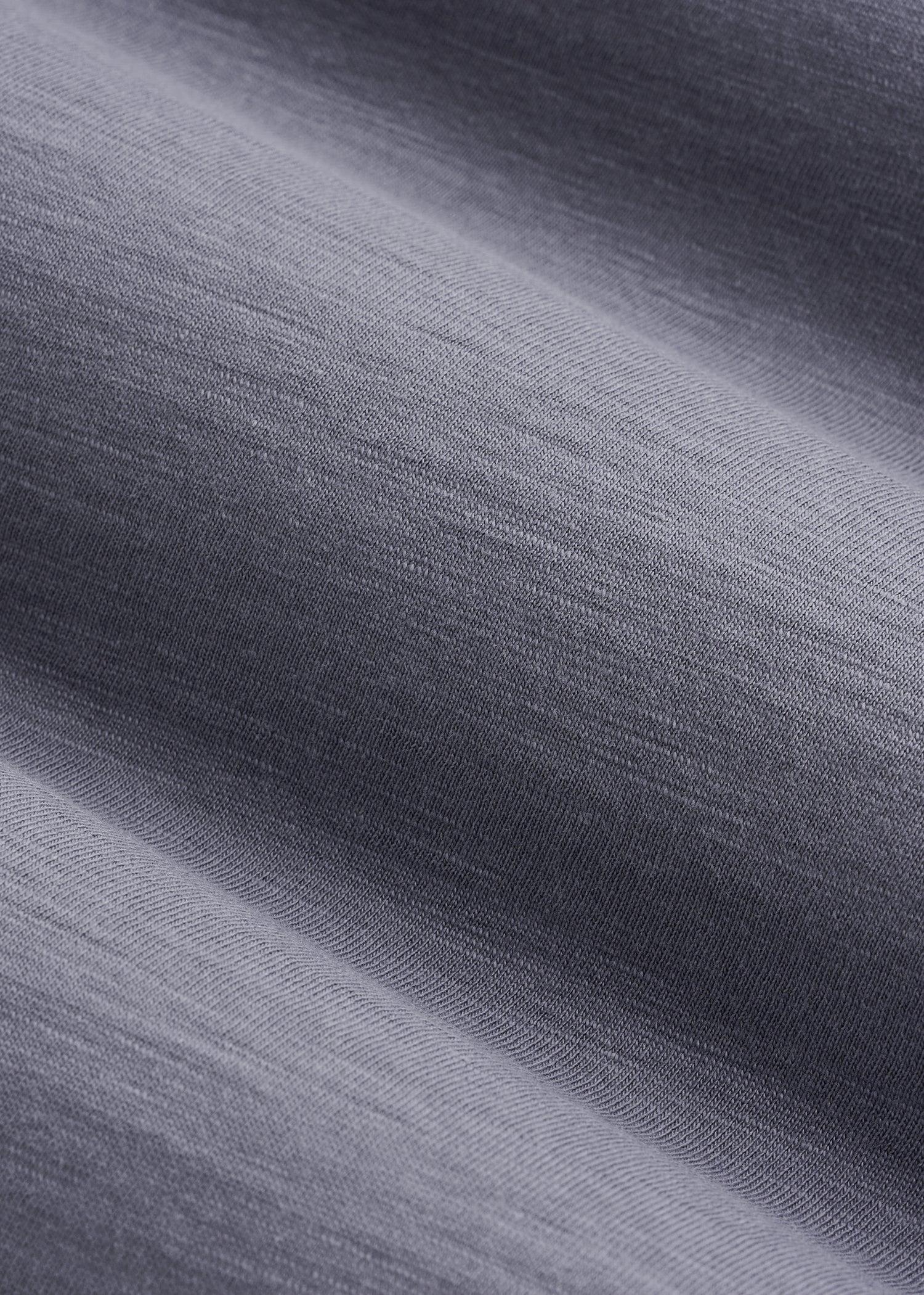 REGULAR-FIT Slub Tee for Tall Men in Grey Blue Male Product Image