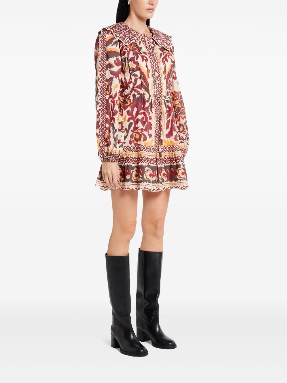 printed mini dress Product Image