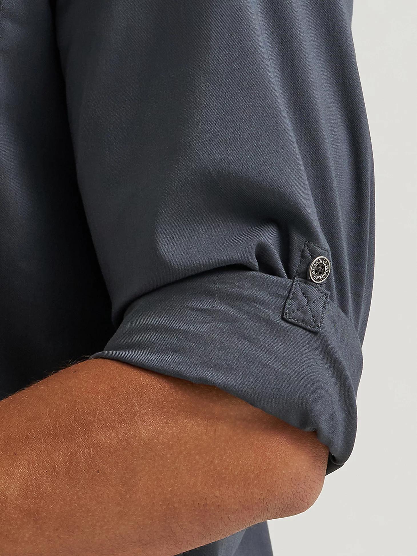 Men's Outdoor Stretch Solid Shirt in Woodland Product Image