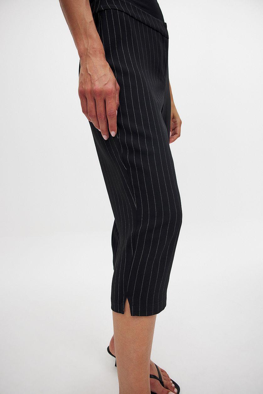 Low Waist Capri Pants Product Image