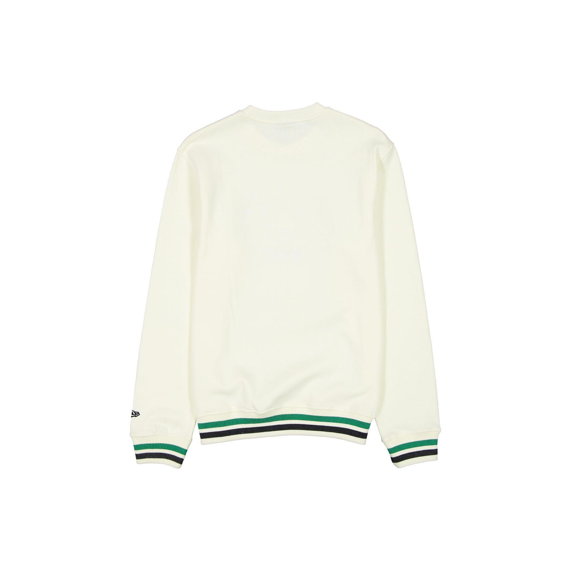 Los Angeles Dodgers Throwback Chrome White Crewneck Male Product Image