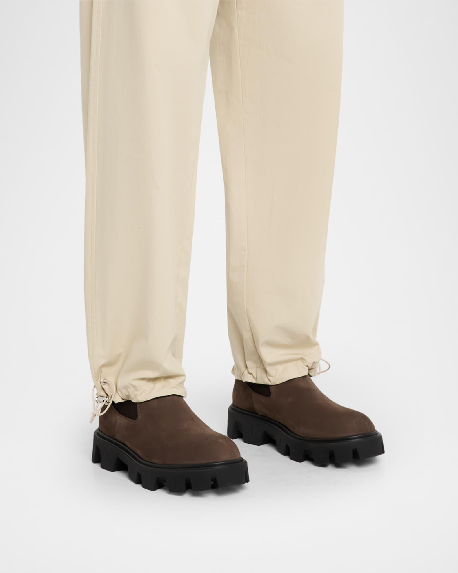 Men's Peak City Nubuck Lug-Sole Chelsea Boots Product Image