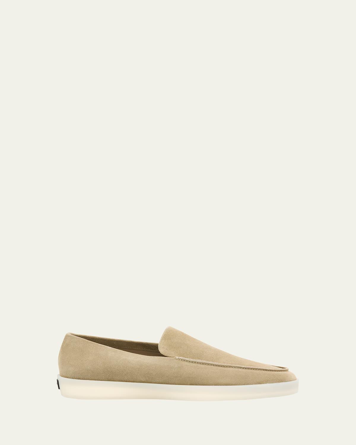 Mens Suede Moccasin Loafers Product Image