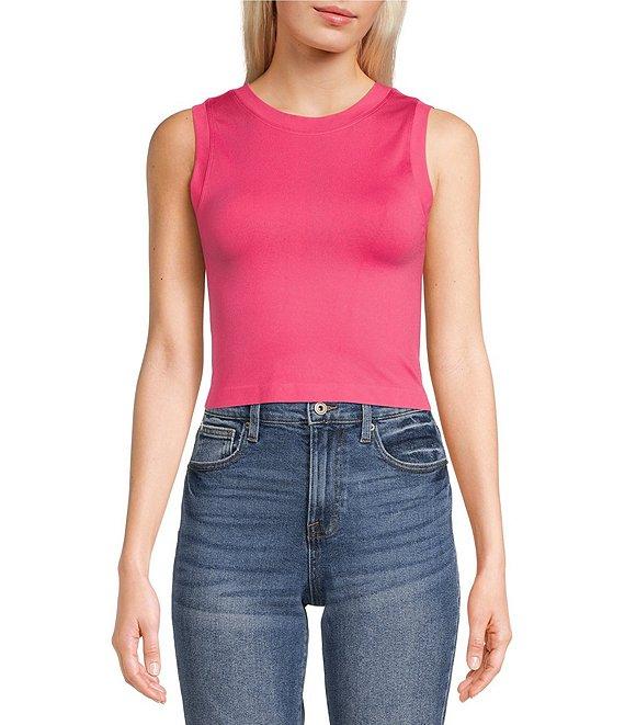 Moa Moa Seamless Crop Tank Top Product Image