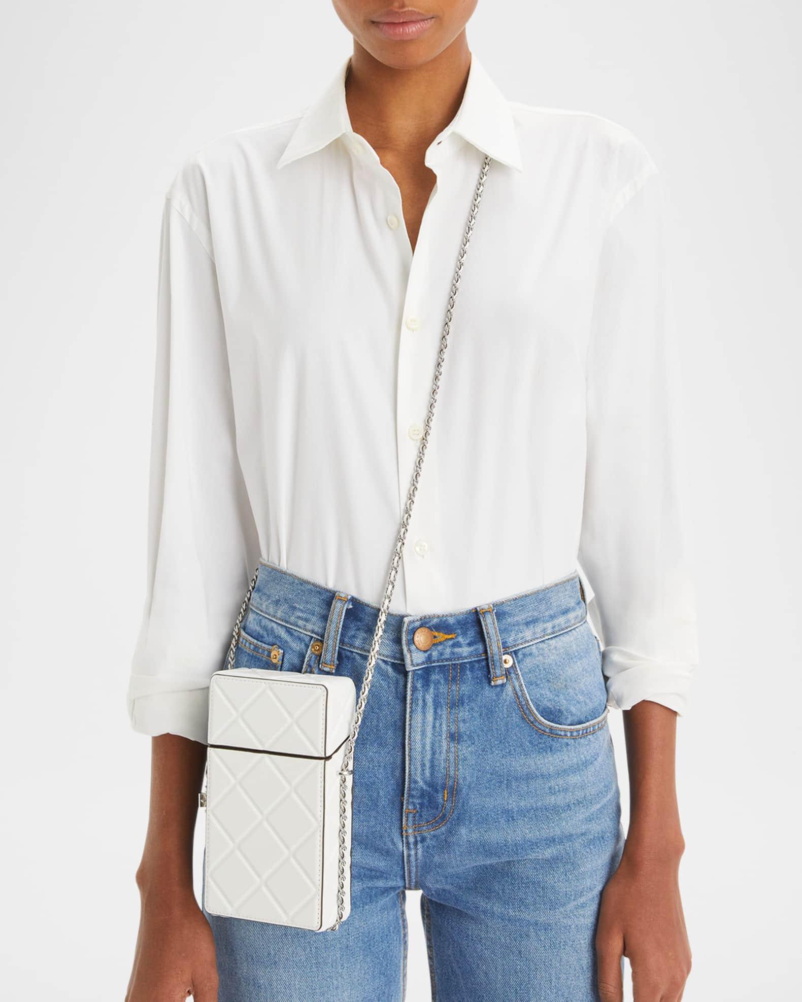 Fleming Flap Leather Phone Crossbody Bag Product Image