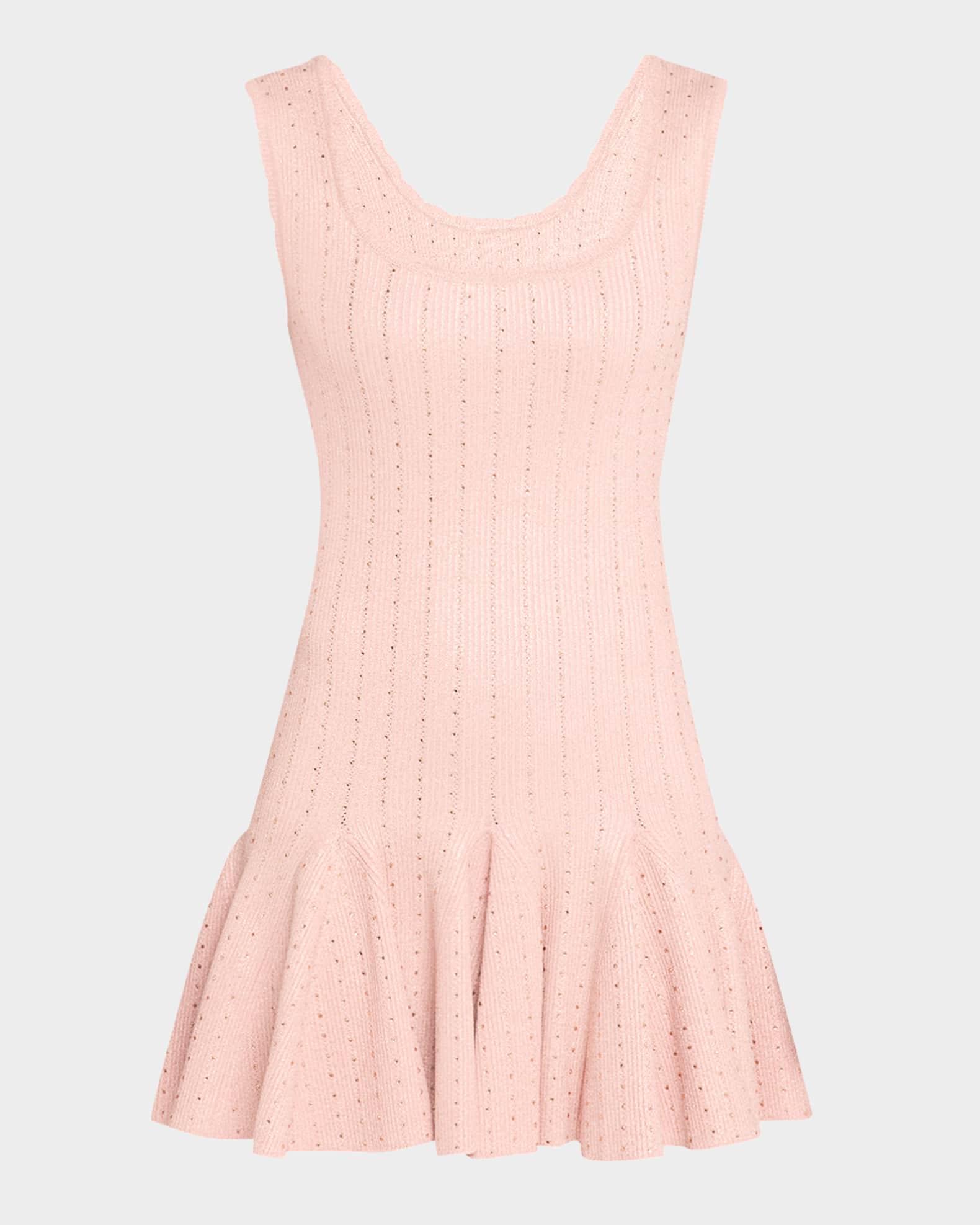 Maryanne Metallic Knit Mini Dress Product Image