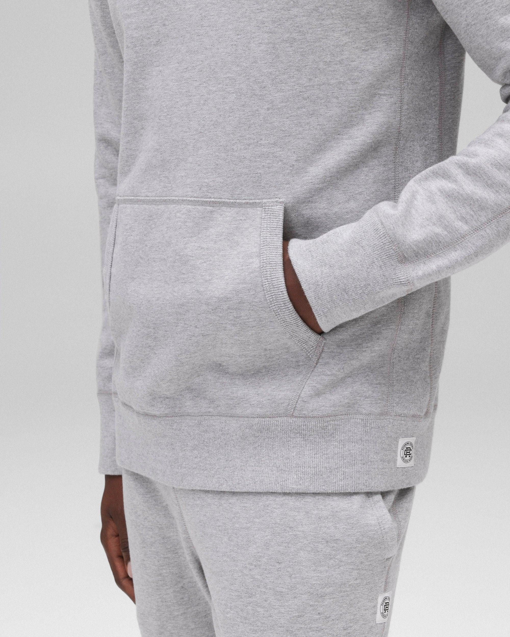Midweight Terry Slim Hoodie Male Product Image