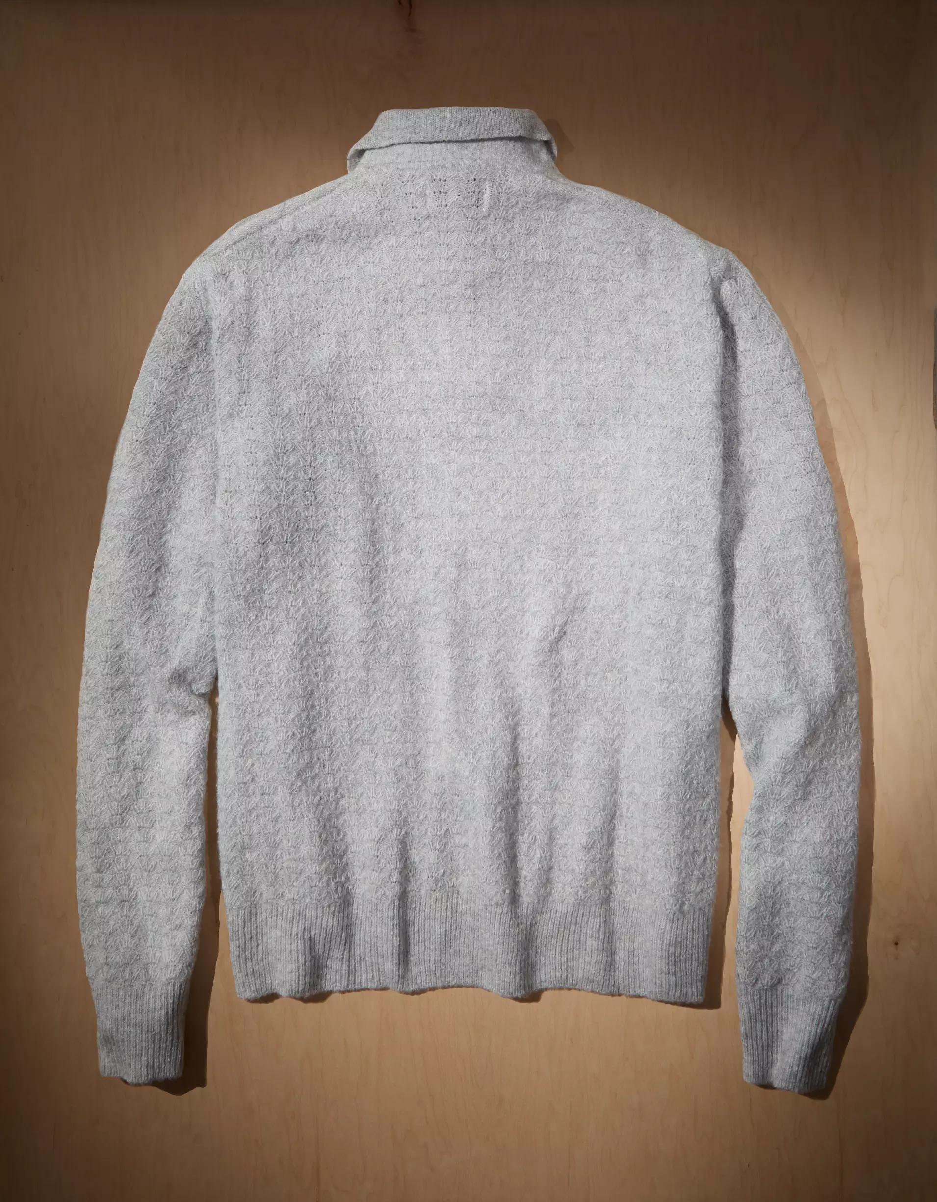 AE x Tru Kolors Long Sleeve Sweater Polo Product Image