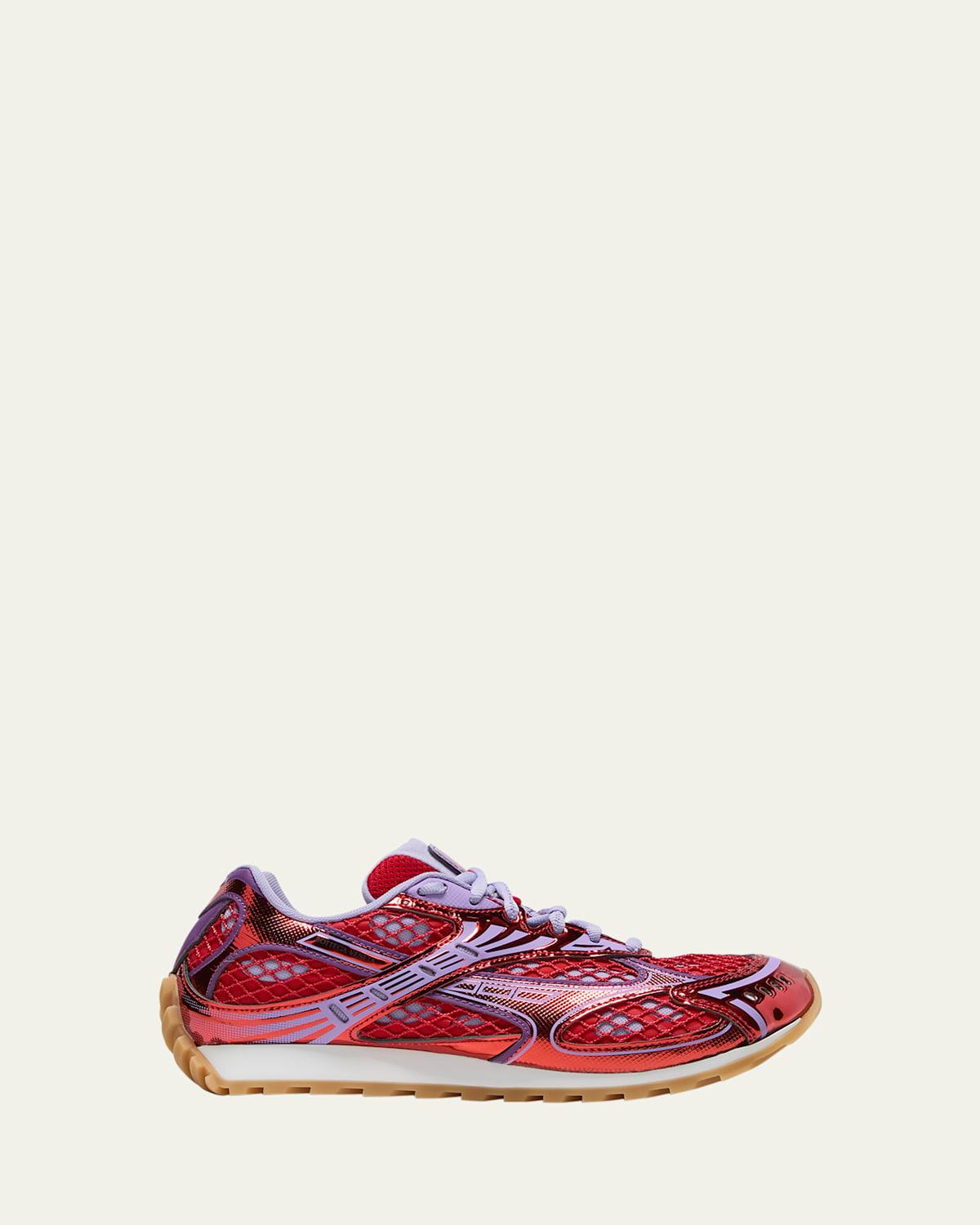 Orbit Metallic Net Runner Sneakers Product Image