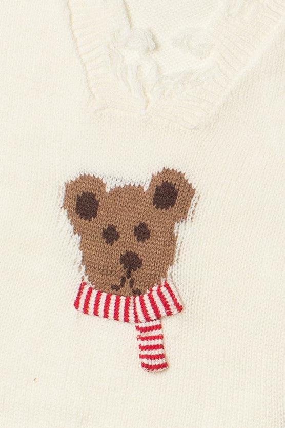 Cozy Bears Distressed Sweater Product Image