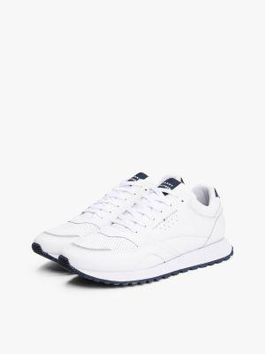 Leather-Mix Runner Sneaker Product Image