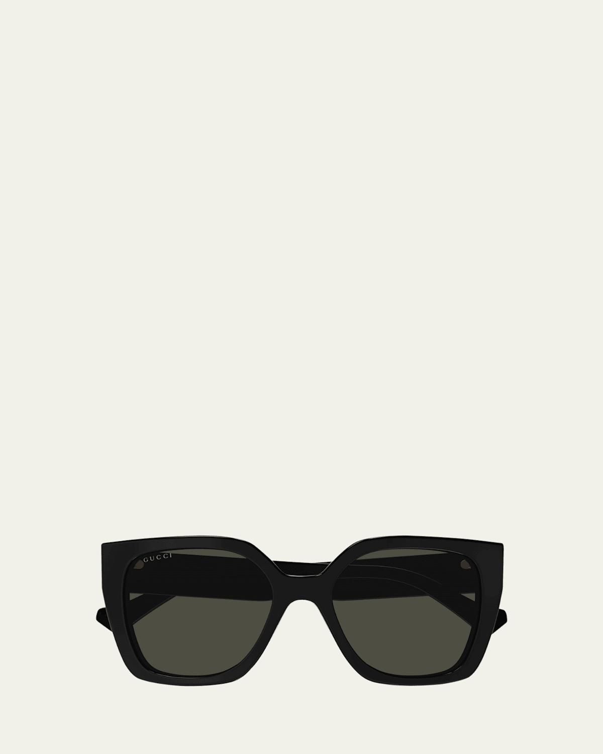 Womens Gucci Lacquered 53MM Butterfly Sunglasses Product Image