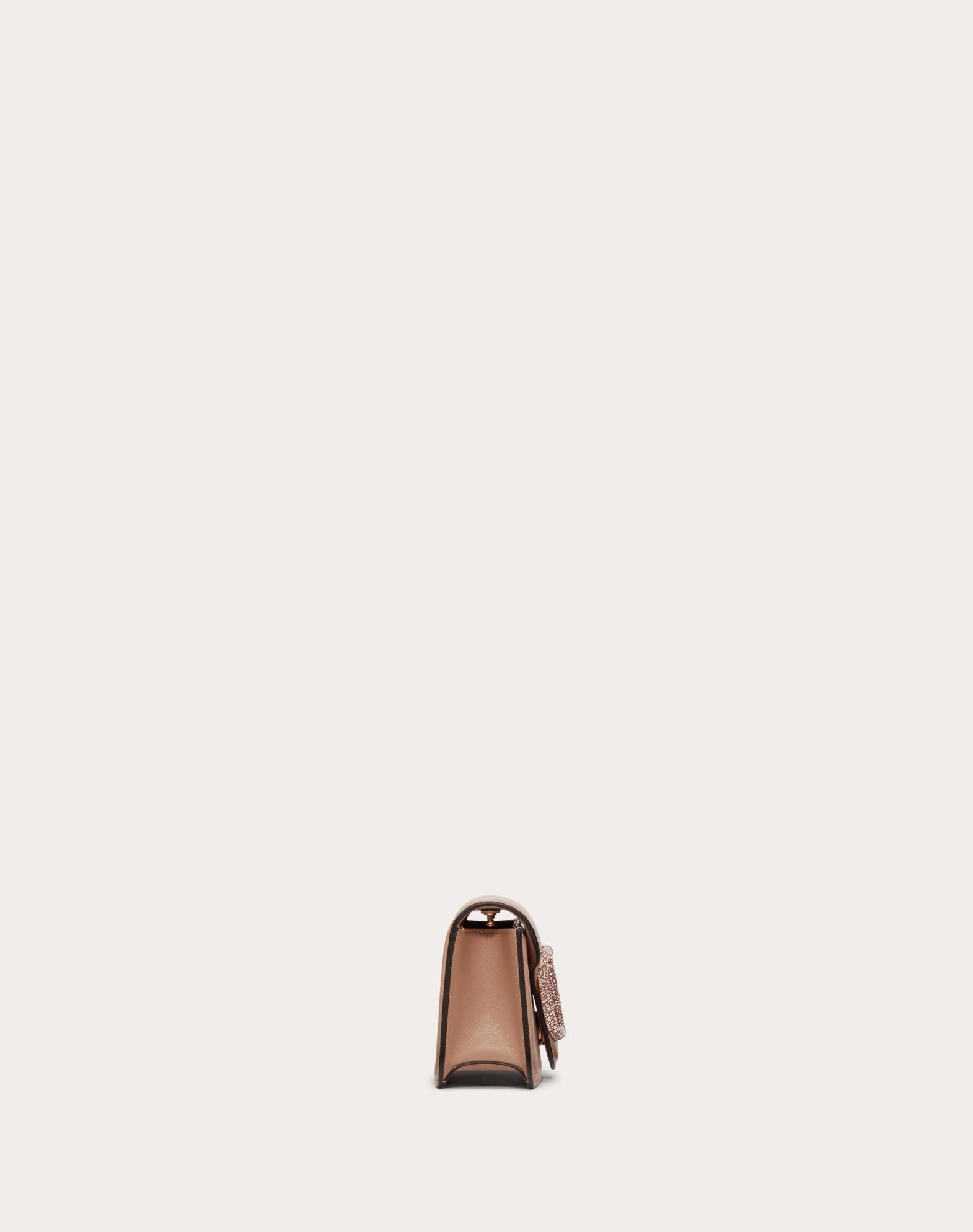 Valentino Garavani Locò Small Shoulder Bag With Jewel Logo Product Image