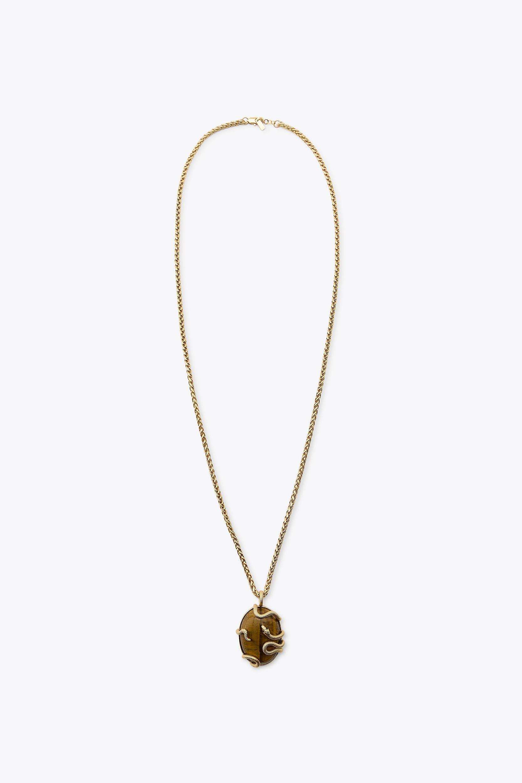 SNAKE STONE NECKLACE Product Image