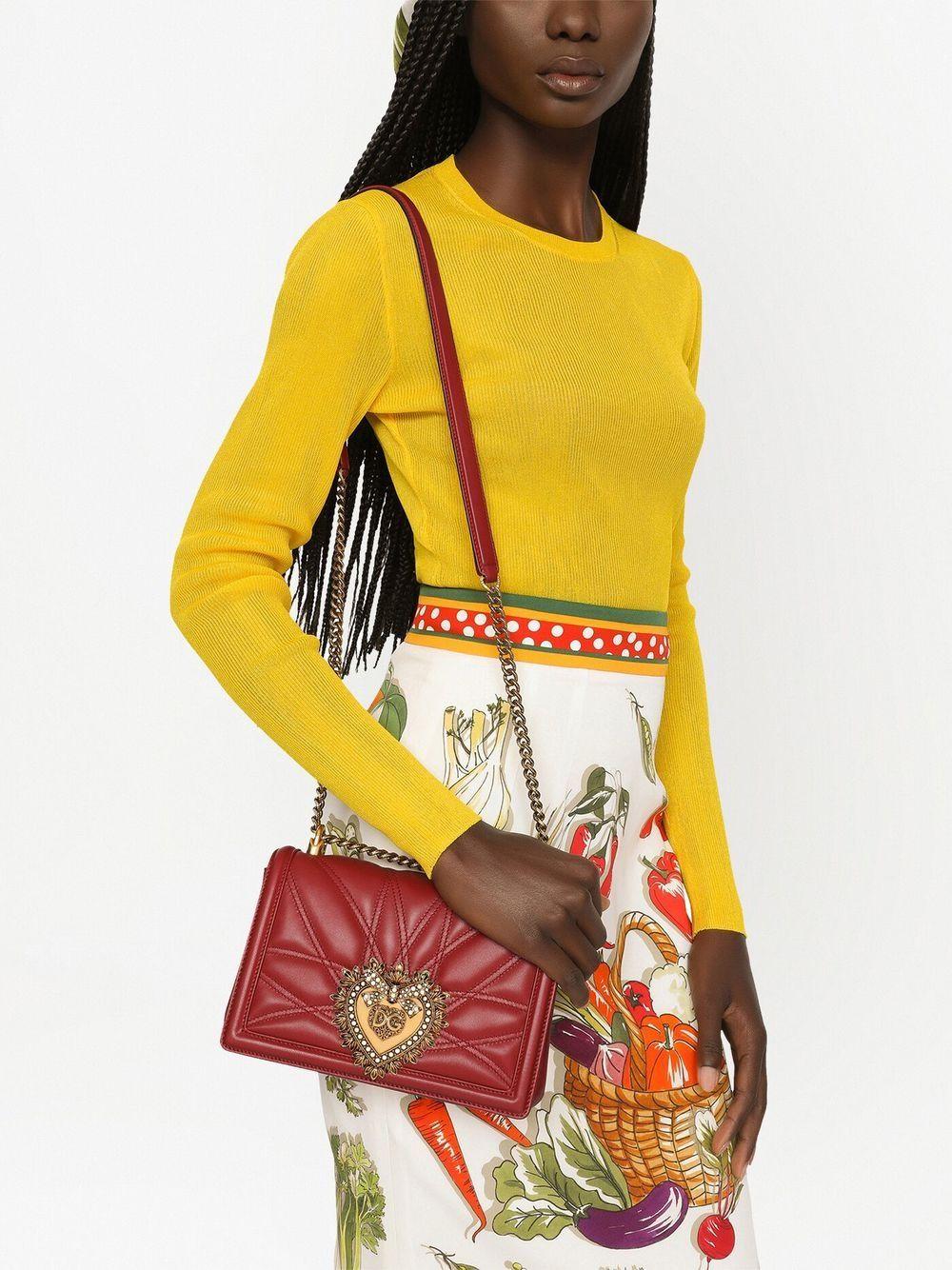 medium Devotion quilted shoulder bag Product Image