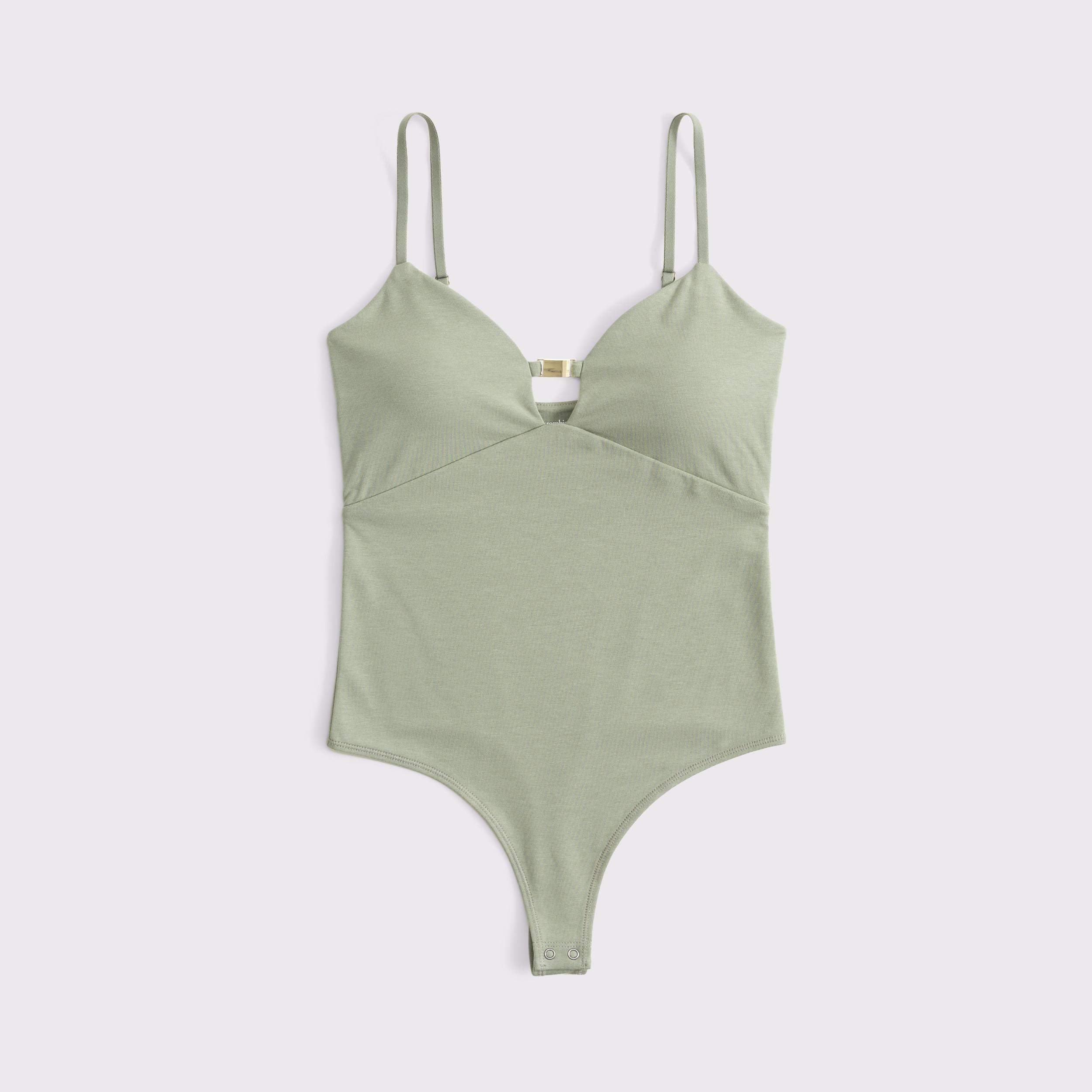 Bra-Free Hardware Cutout Bodysuit Product Image