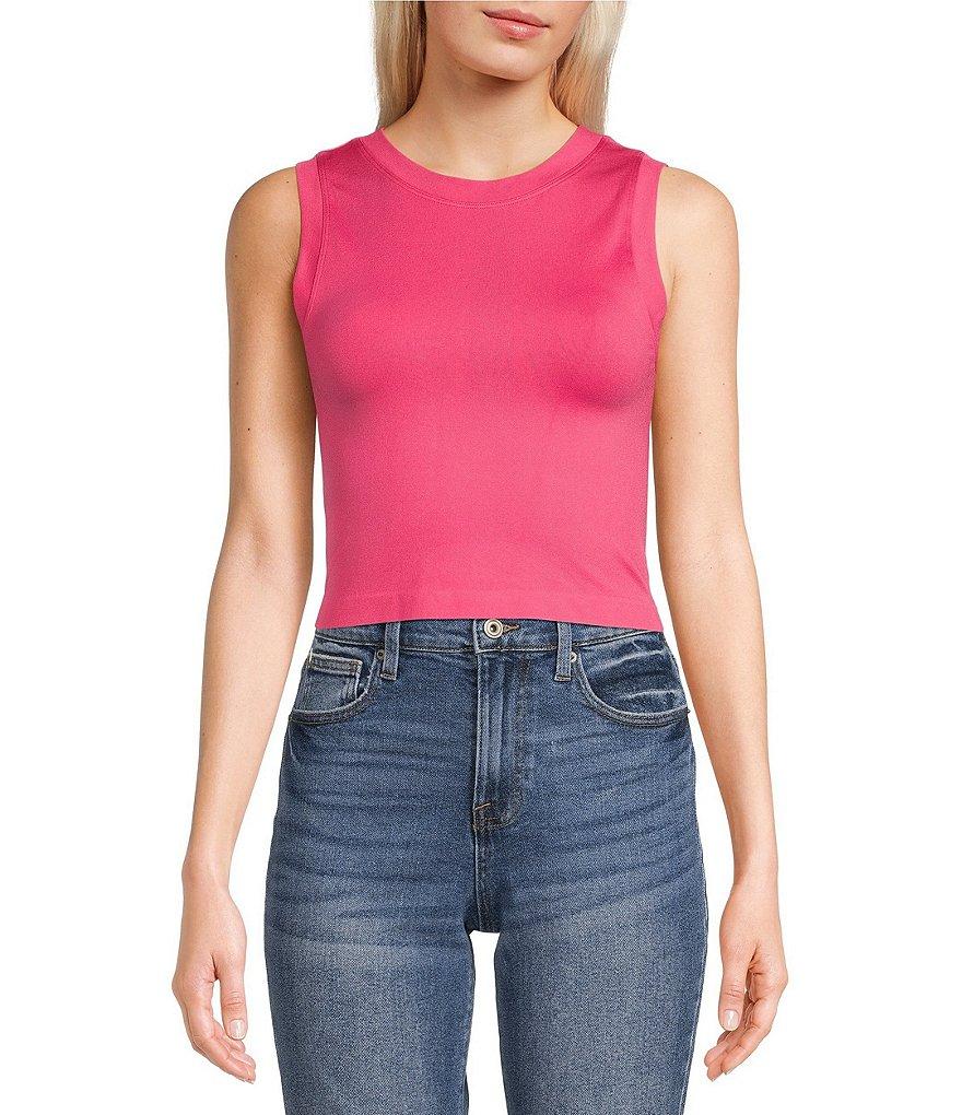 Moa Moa Seamless Crop Tank Top Product Image