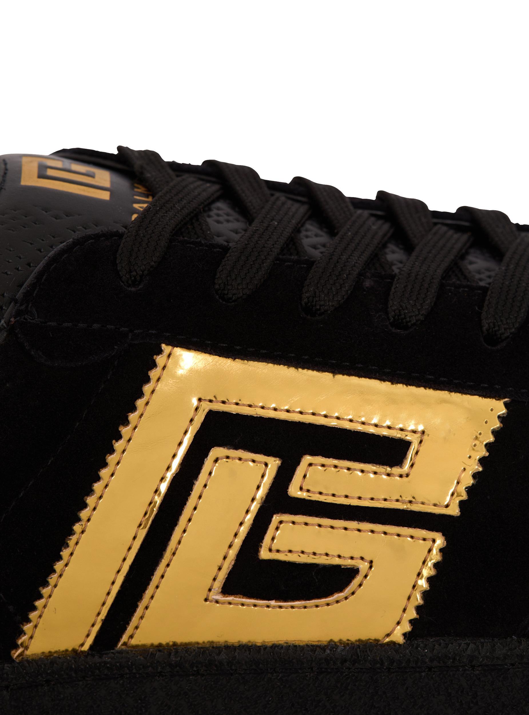 Suede Balmain Swan sneakers Product Image