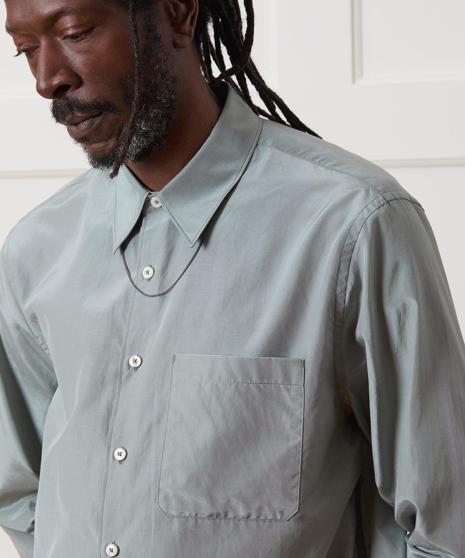 Cotton-Silk Big Shirt Product Image