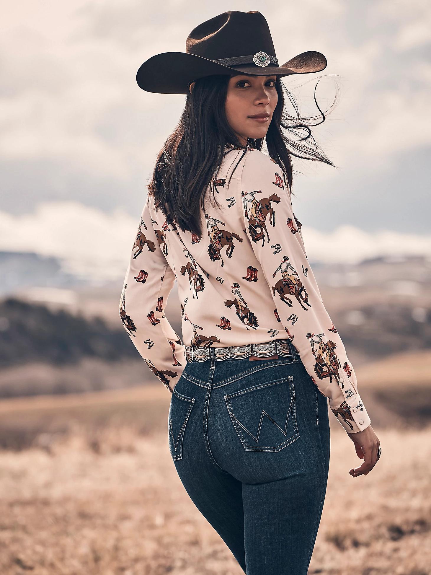 Women's Wrangler Bespoke High Rise Trouser Jean in Alexandra Product Image