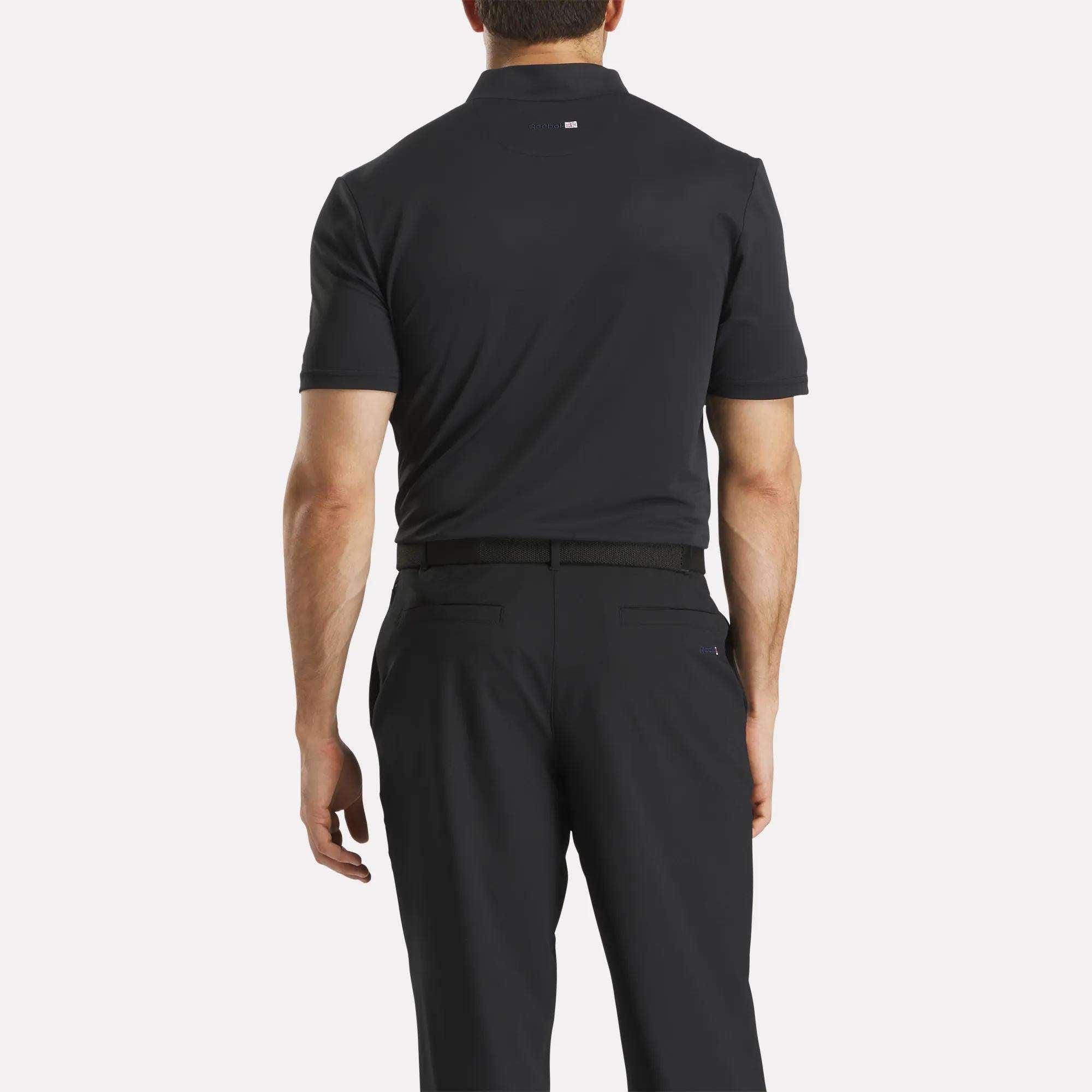 Men's Colorblock Bonded Collar Polo Shirt Male Product Image