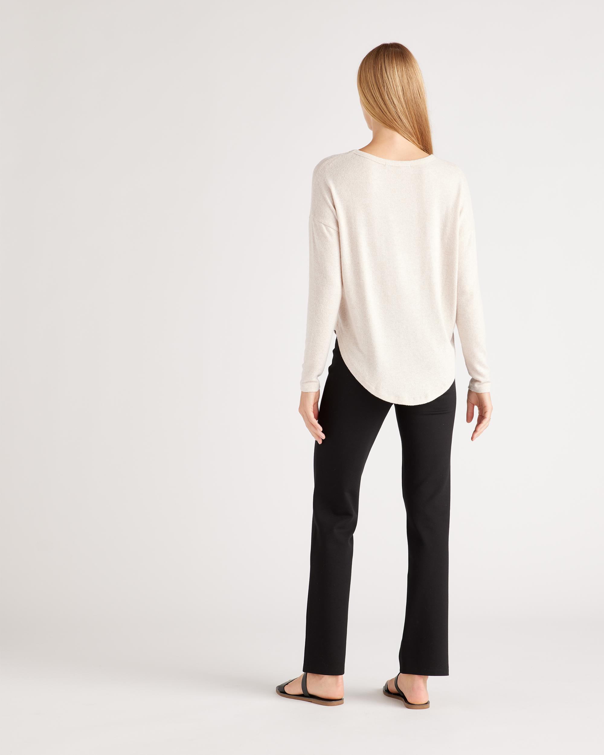 Quince | Women's Ultra-Stretch Ponte Straight Leg Pants Petite Size XL, Rayon Product Image