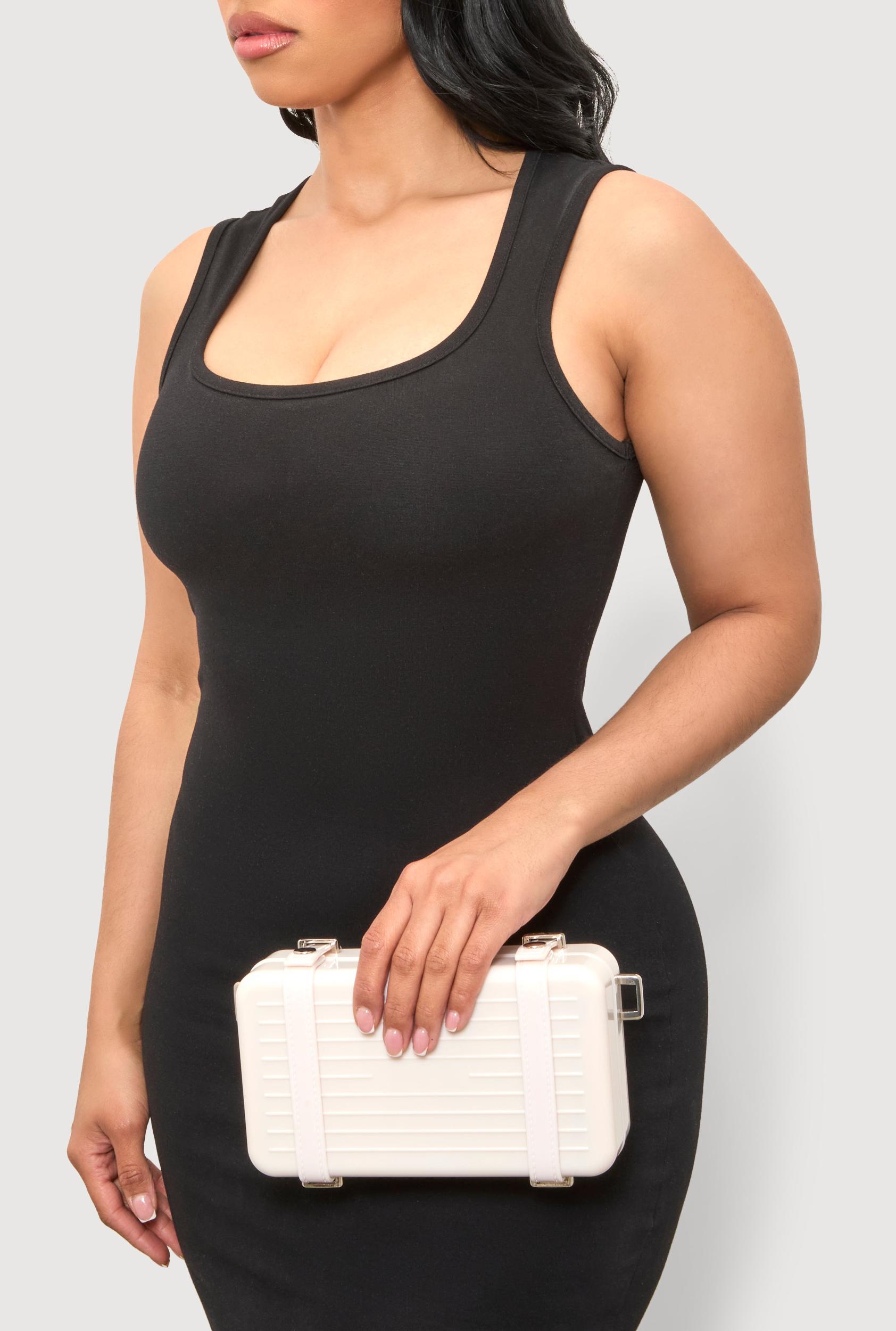 Hard Shell Crossbody Clutch Bag Unisex Product Image