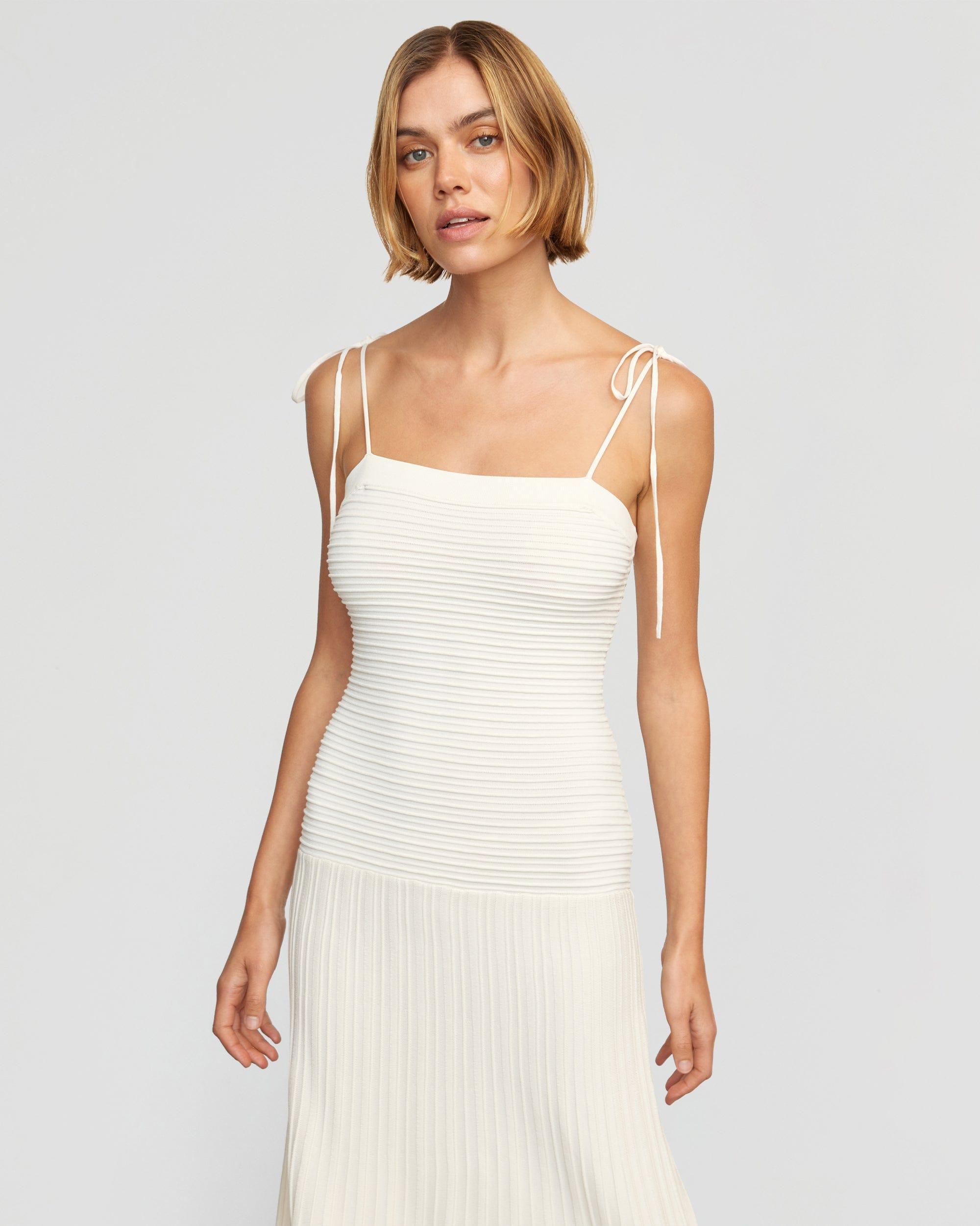 Chan Ottoman-Knit Dress Product Image