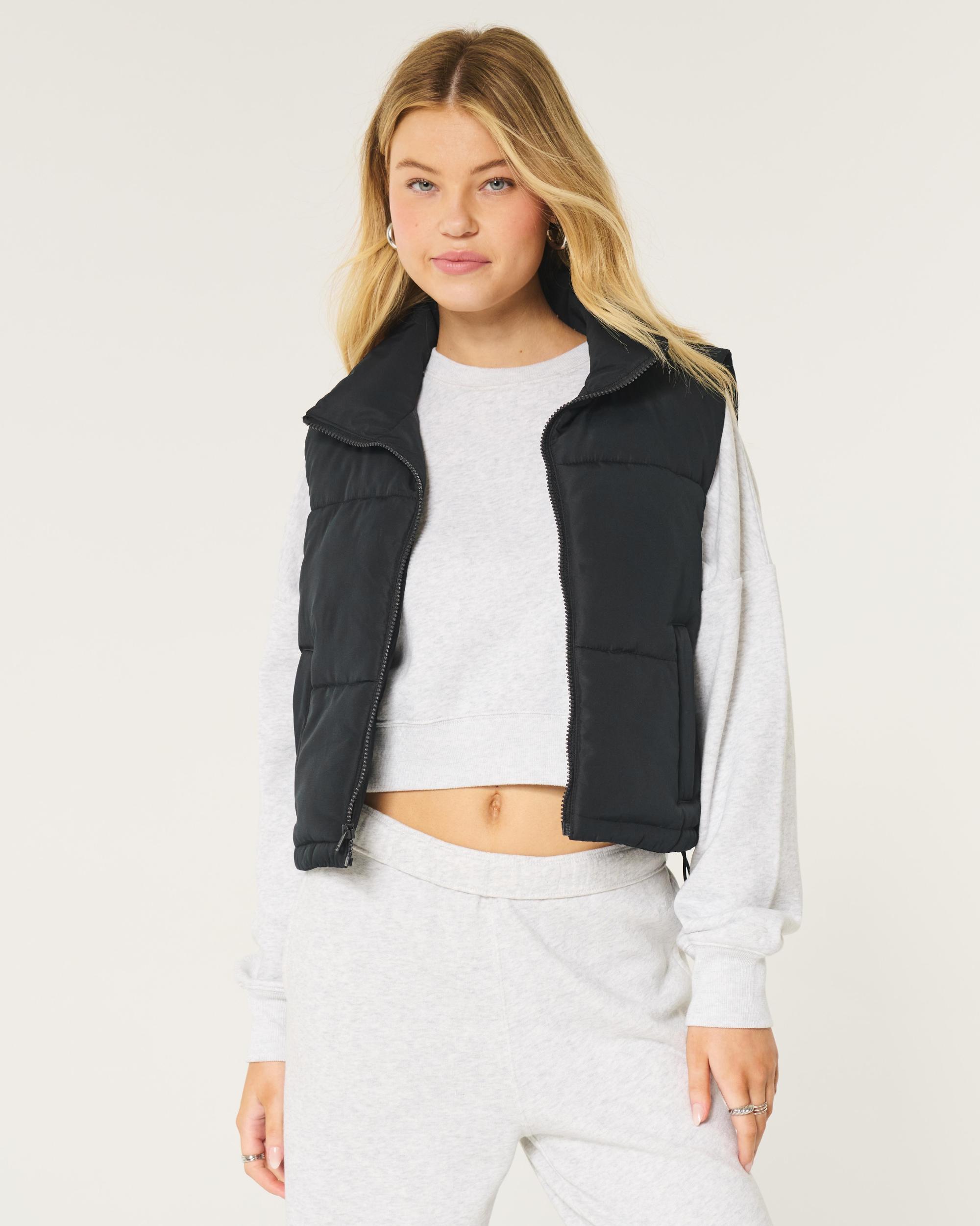 Mini Zip-Up Puffer Vest Product Image