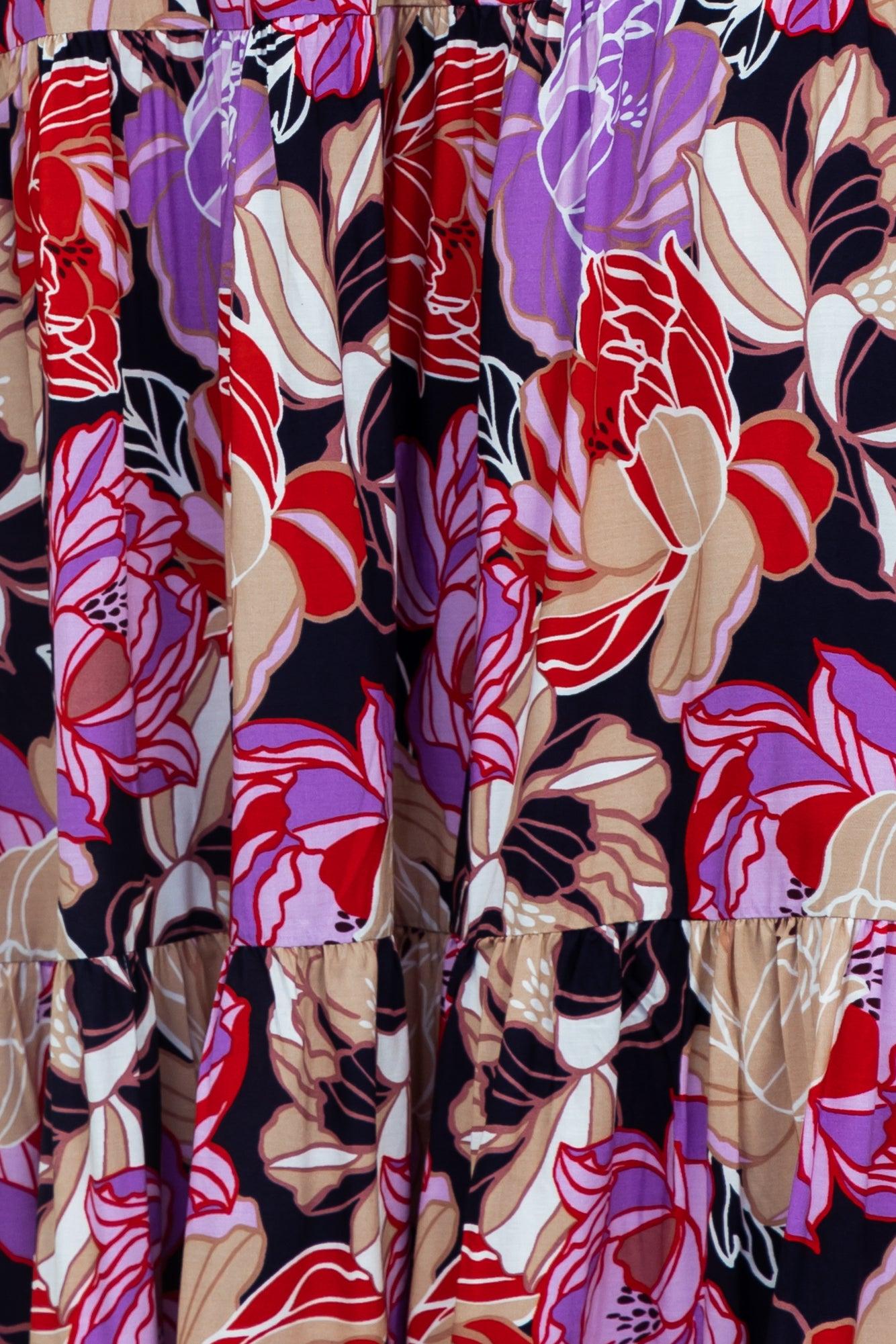 Heart Talk Maxi Dress Floral Product Image