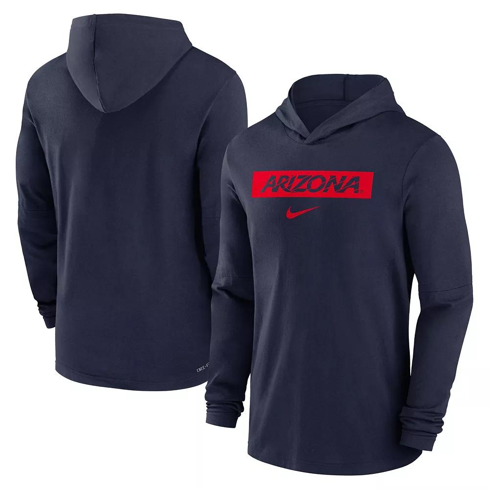 Cleveland Browns Sideline Nike Mens Dri-FIT NFL Long-Sleeve Hooded Top | 02FC2DI9I-CAM Product Image