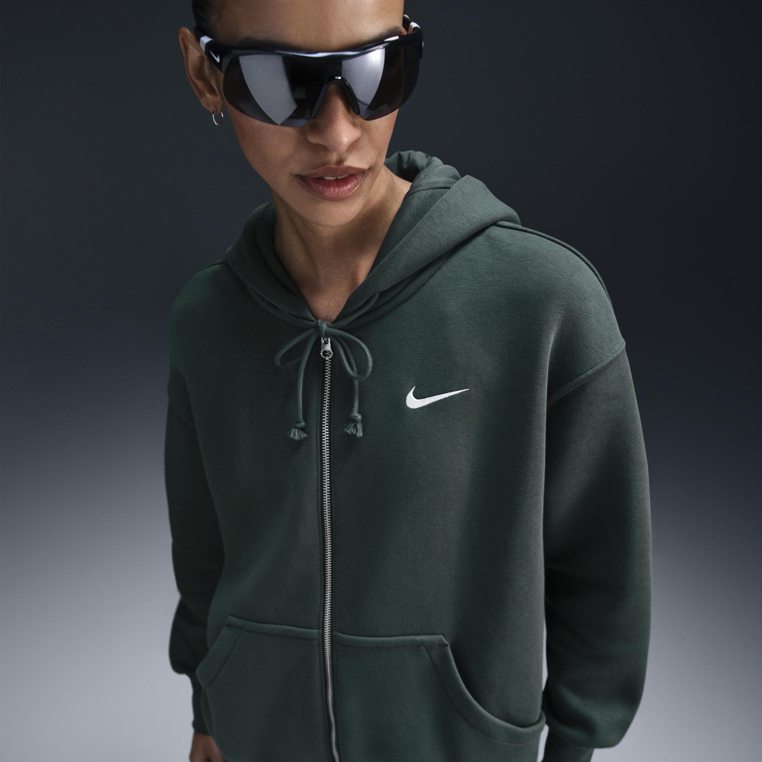 Womens Nike Sportswear Phoenix Fleece Oversized Full-Zip Hoodie Product Image