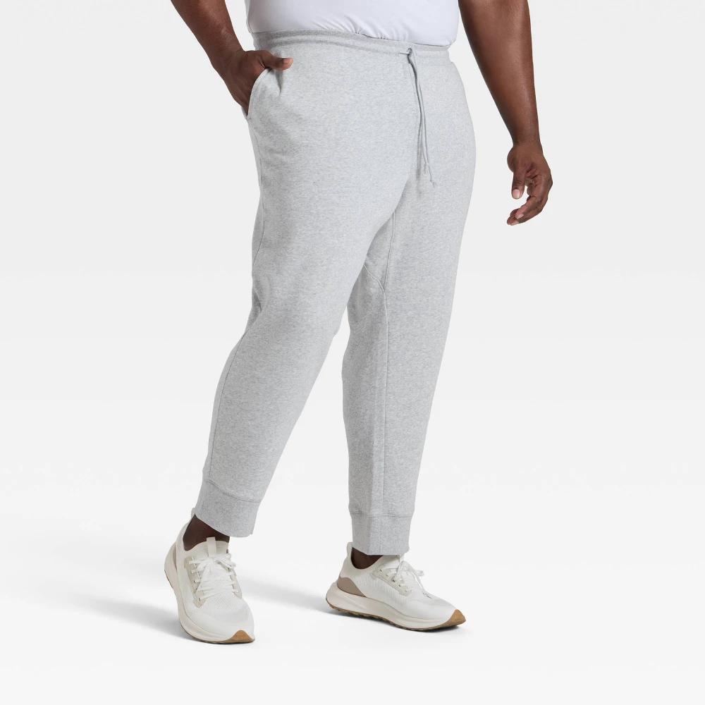 Men's Big Active Comfort Fleece Jogger Pants - All In Motion™ Blue 3XL Product Image