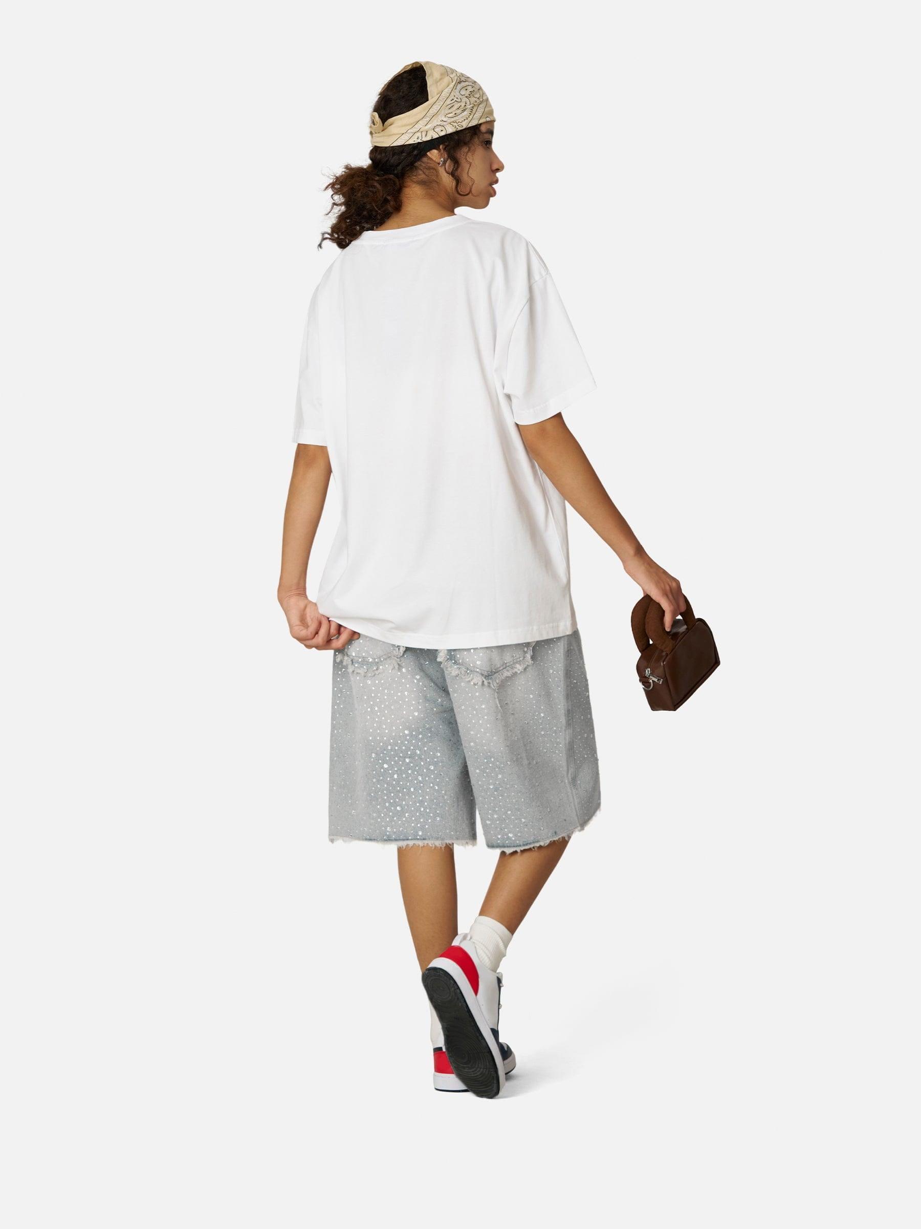 Aelfric Eden Rhinestone Jorts Product Image