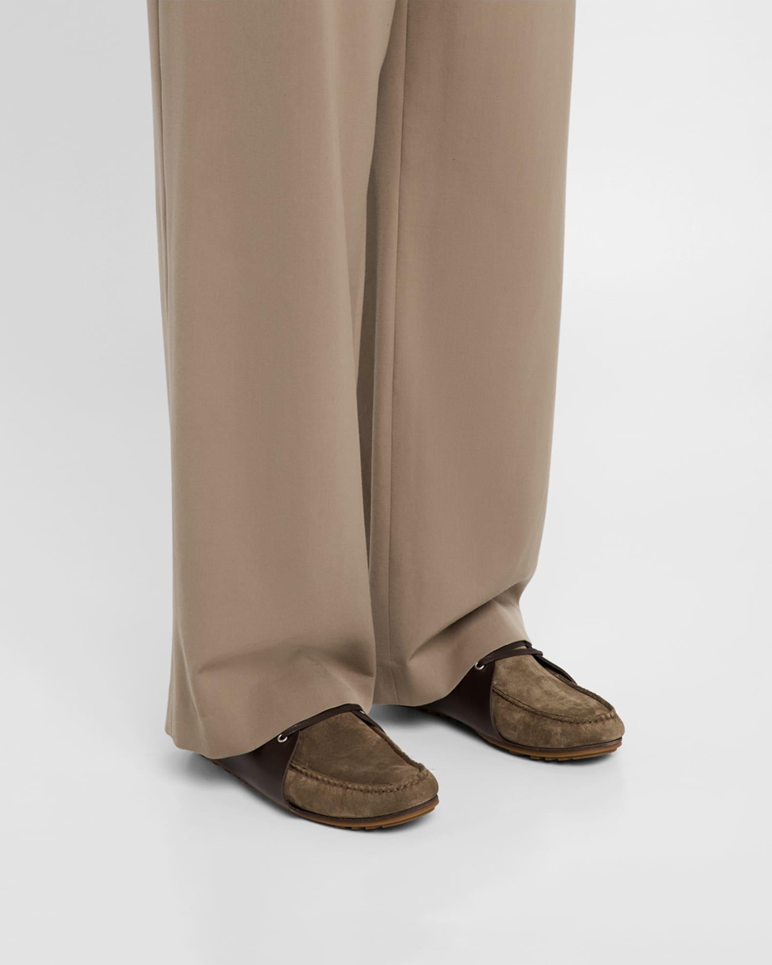 Men's Suede and Leather Moccasin Drivers Product Image